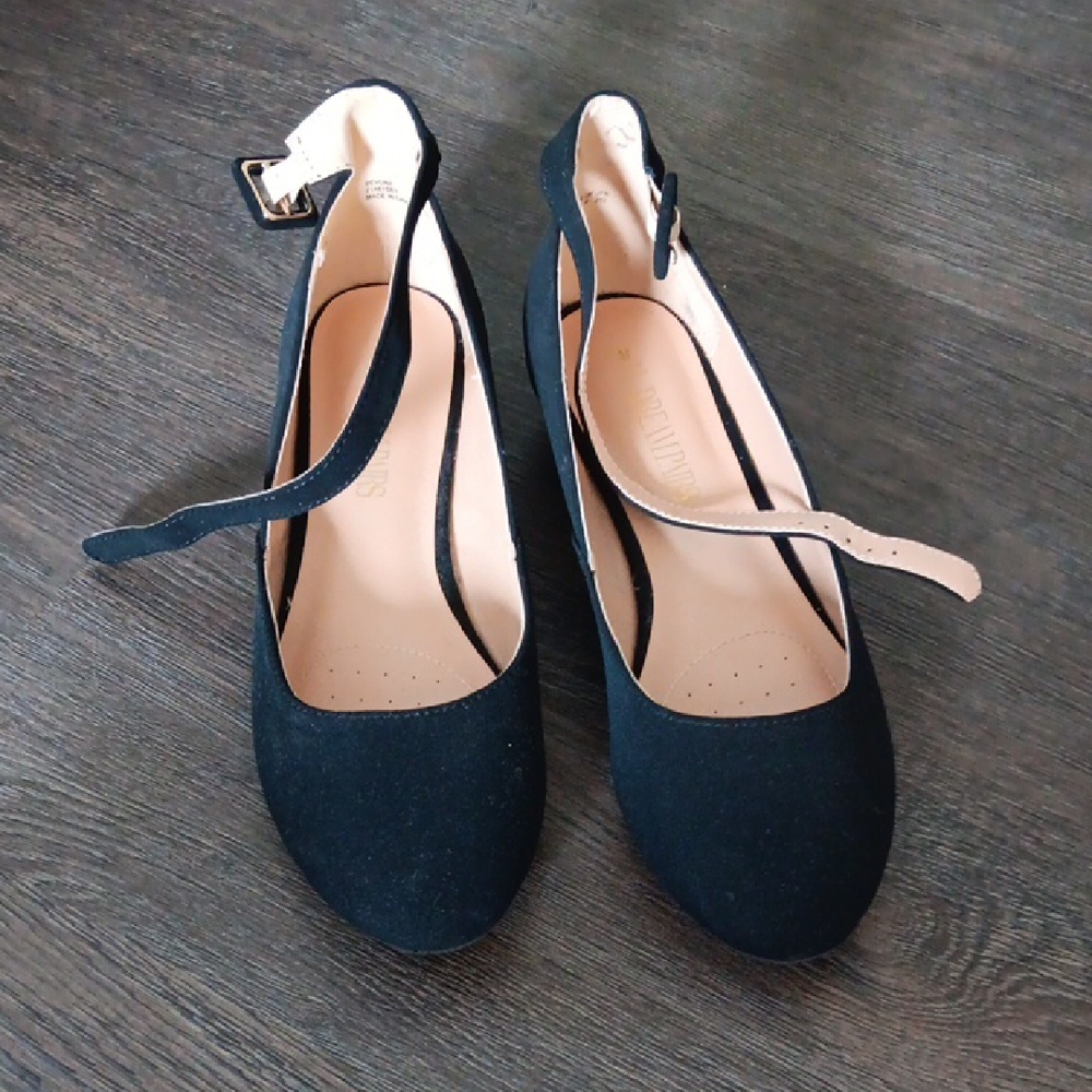 Dream Pairs Black Women's Flats With Strap